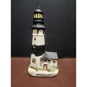 Vintage Montauk, New York Ceramic Lighthouse